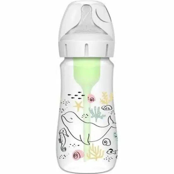 Dr. Brown’s – Biberon anti-coliques Options+ 270 ml 0m+ Baleine