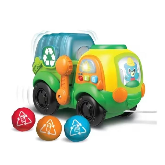 WINFUN – Camion Électronique avec Trieur de Formes | Jouet d’Éveil pour Bébé