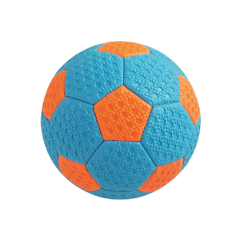 Eurekakids – Ballon de Football Bleu et Orange 145 mm