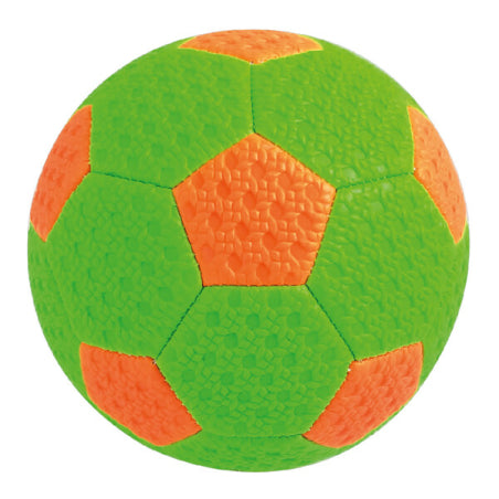 Eurekakids – Ballon de Football Vert et Orange 145 mm