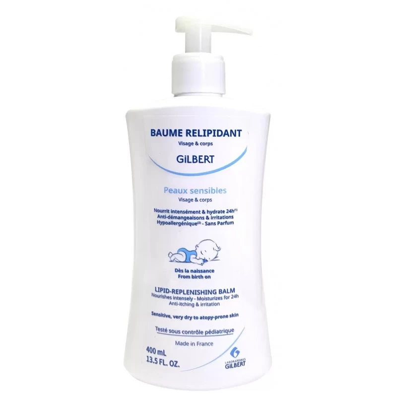 Gilbert Baume Relipidant Visage &amp; Corps – 400 ml