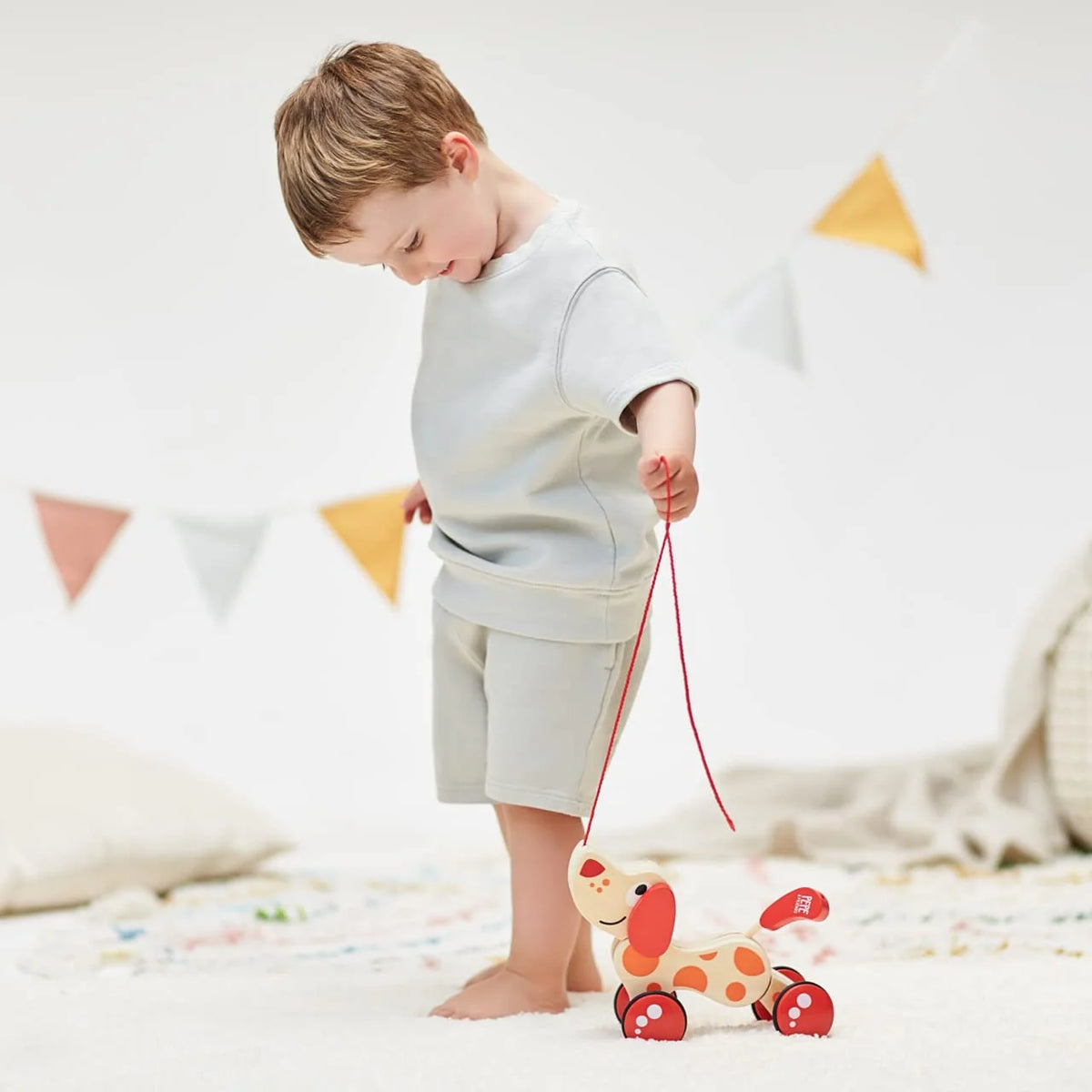 Hape - Pepe Pull Along – Jouet à Tirer en Bois