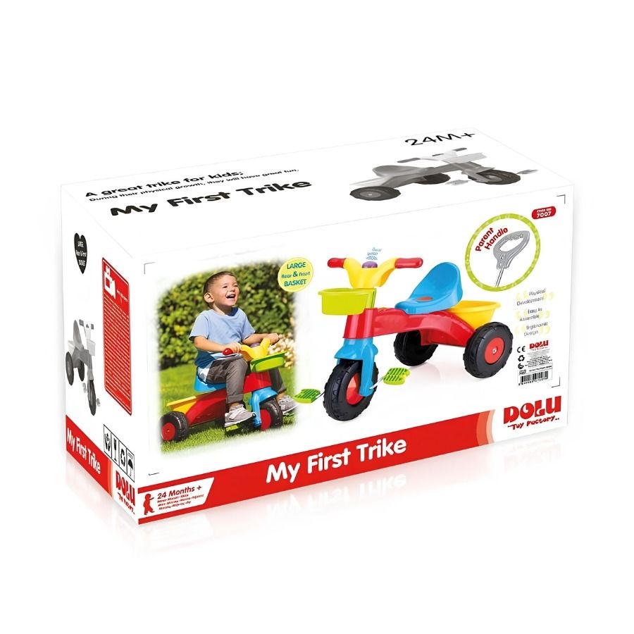 Dolu – Tricycle Canne My First Trike Parent Handle